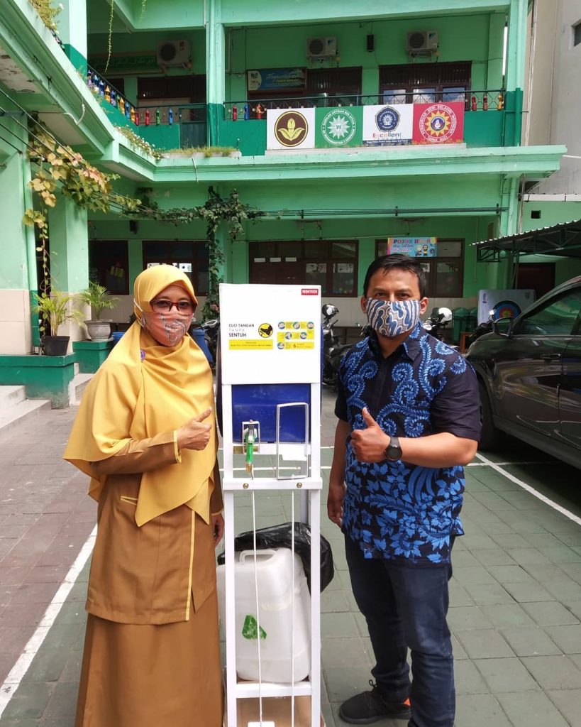wastafel portabel SD Muh 3 denpasar