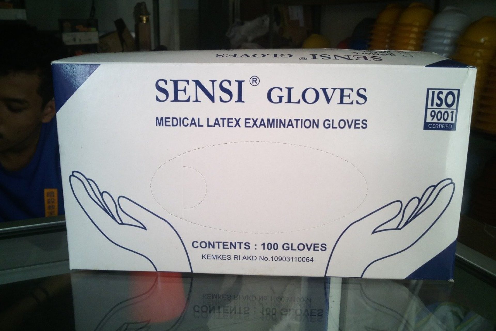 sensi gloves latex alat safety bali